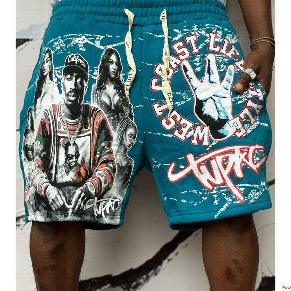 Shorts graphiques streetwear