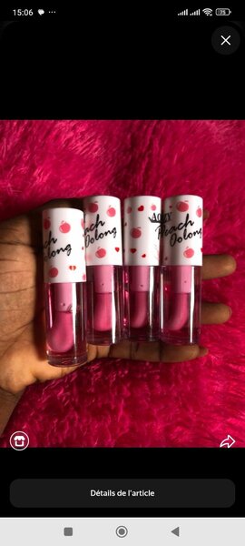 Rouges à lèvres liquides Peach