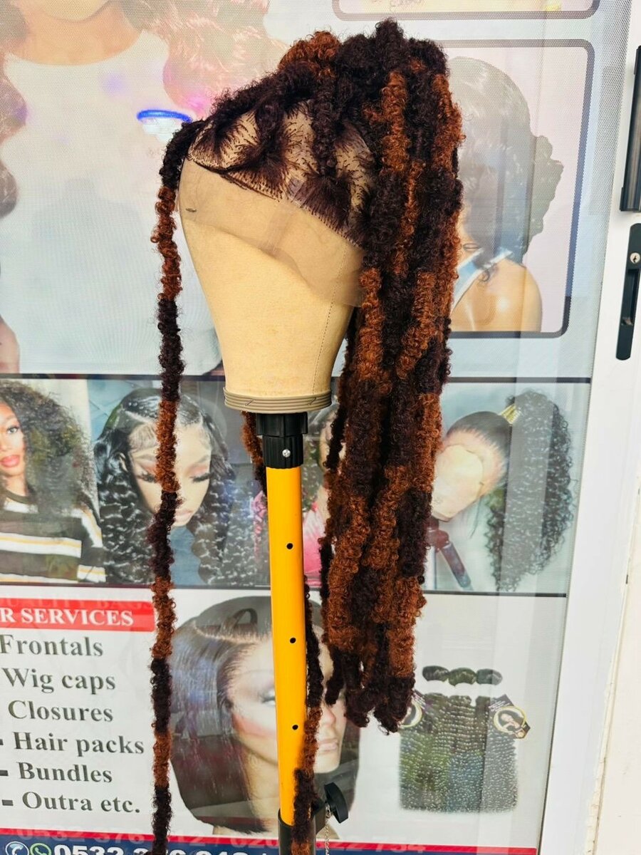 Dread locs Wig Cap