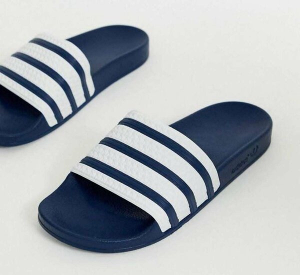 Sandales à rayures unisexes