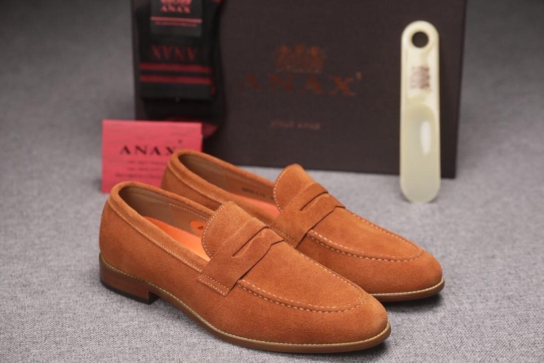 Mocassins en daim élégants