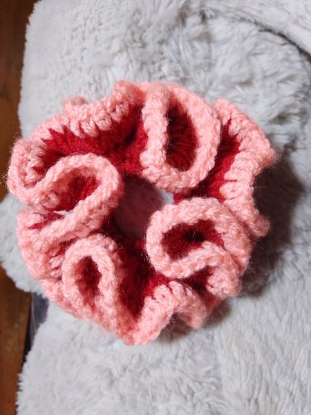 Chouchou élastique en laine