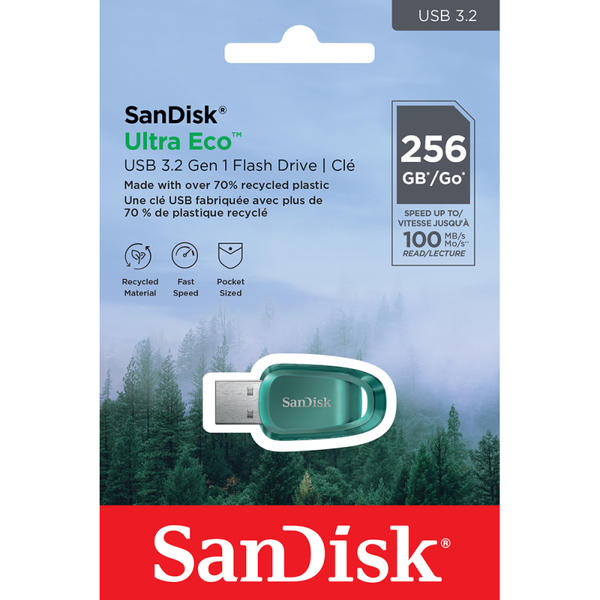 Clé USB 256GB SanDisk Eco