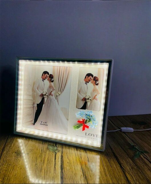 Cadre photo numérique LED