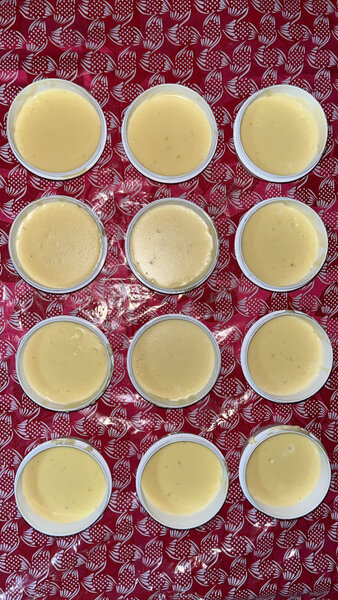 dessert vanille/chocolat