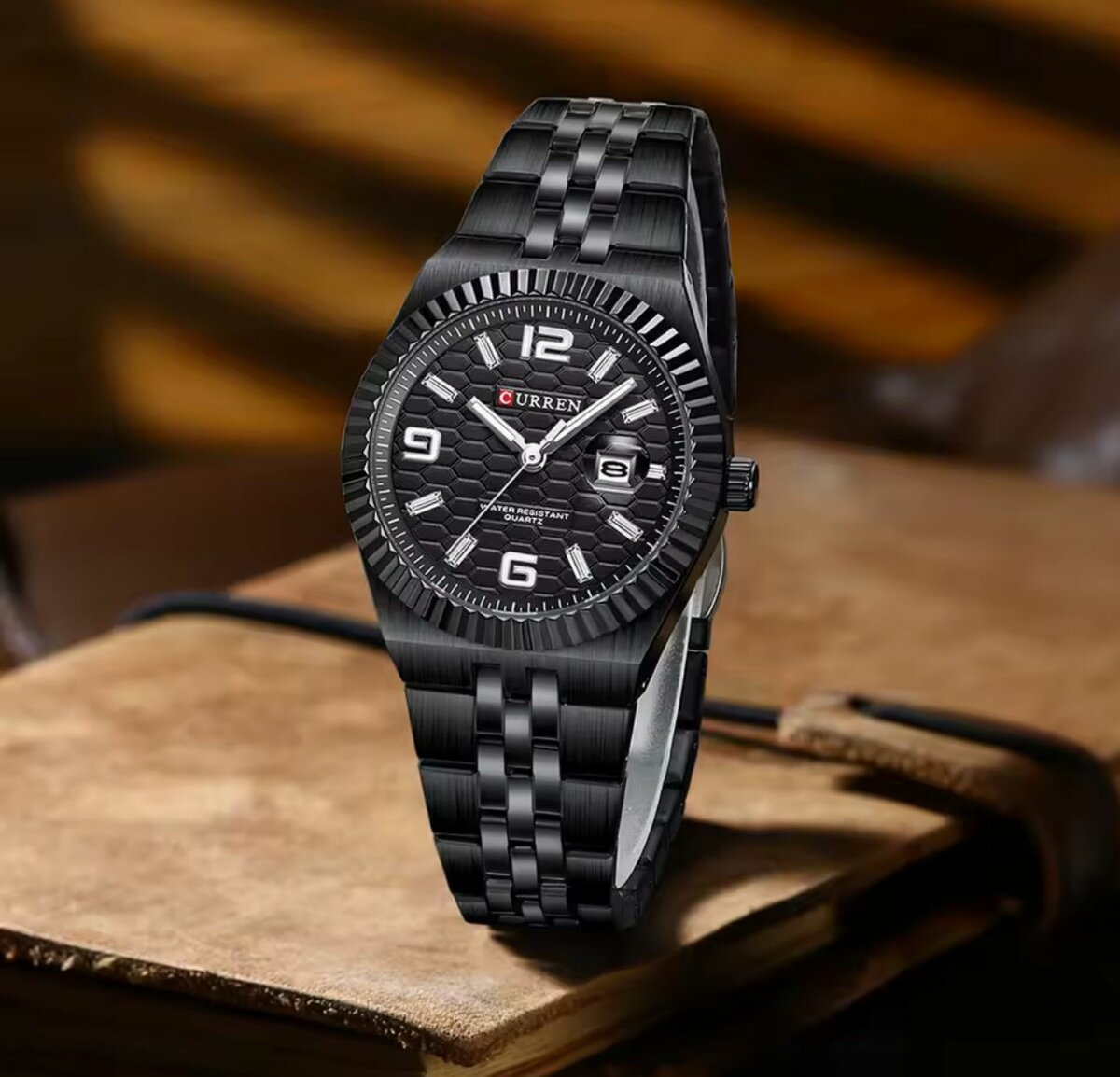 Montre Homme Luxe Curren Métal