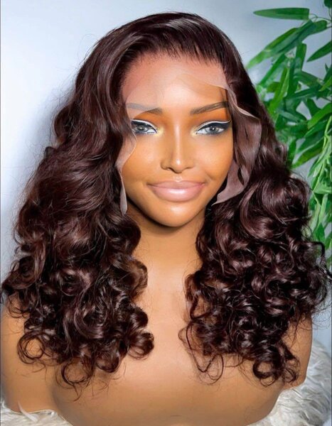 Perruque Lace Front Bouclée