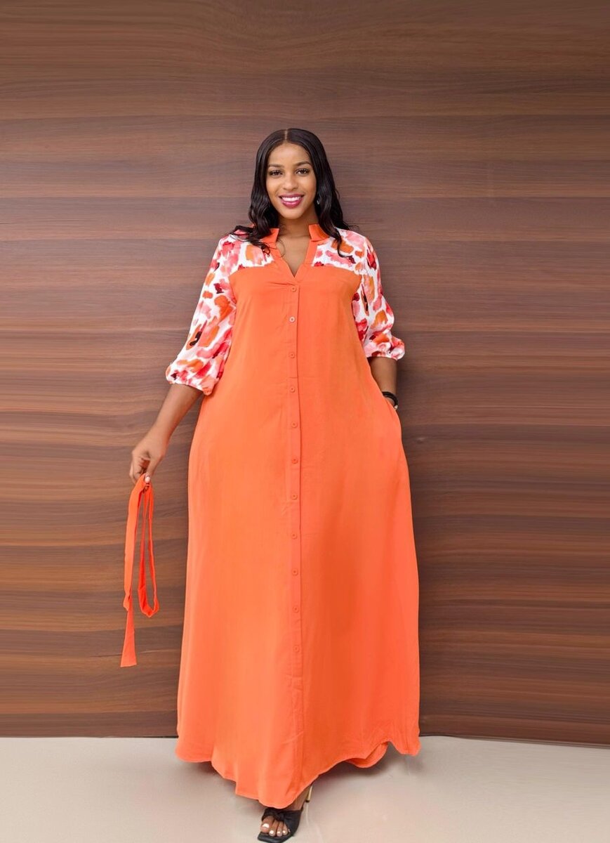 Robe longue élégante multifonctionnelle