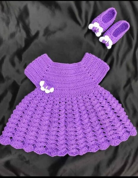 Crochet dress for kids