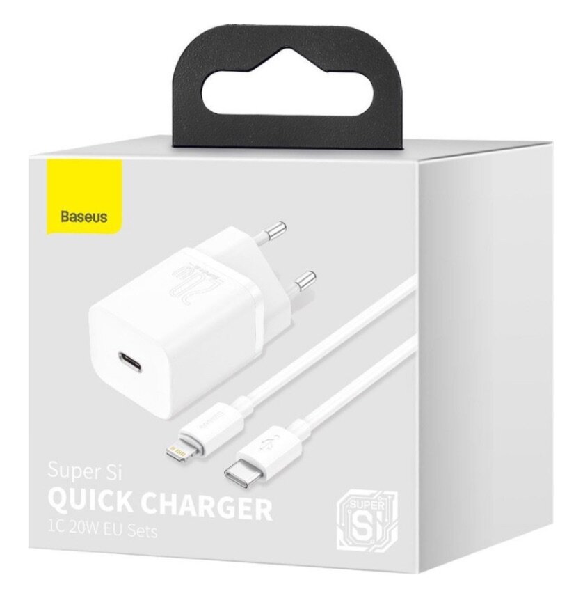 Baseus Multiprise 6 Ports 1,5m PowerCombo 2AC+2U+1C+Rétracta