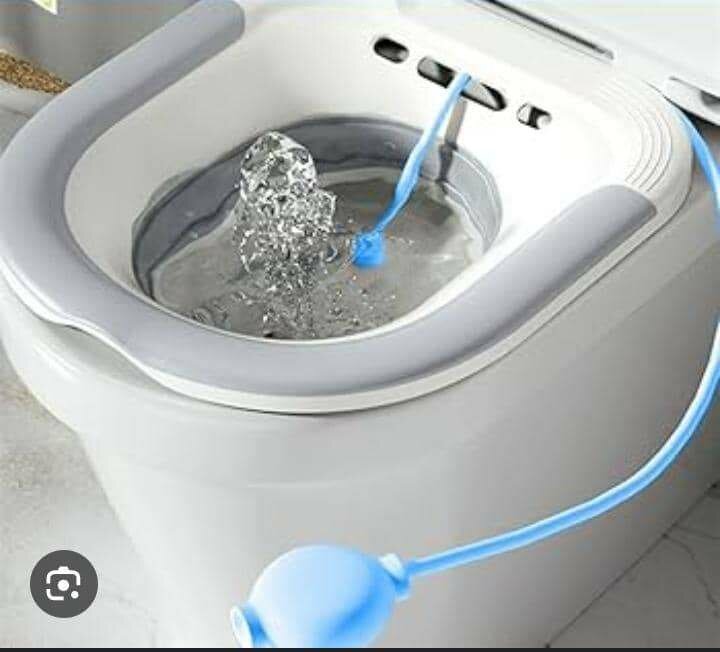 Vagina steaming bowl sit with