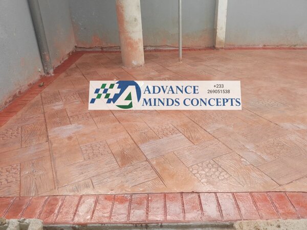 Decorative Stamp Concrete imprint ( square wood)