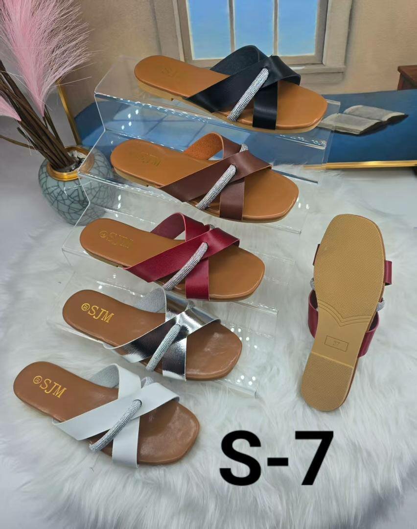 Sandales plates femme chic S-1