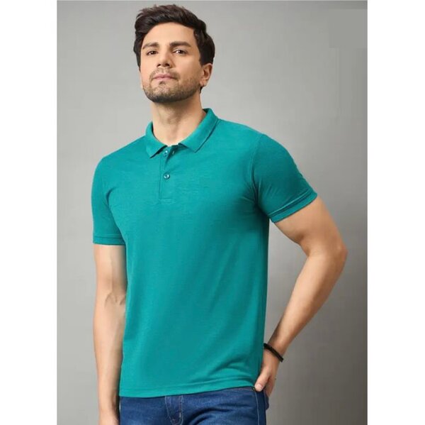 Polo homme vert