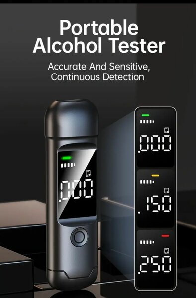Éthylotest Numérique Portable