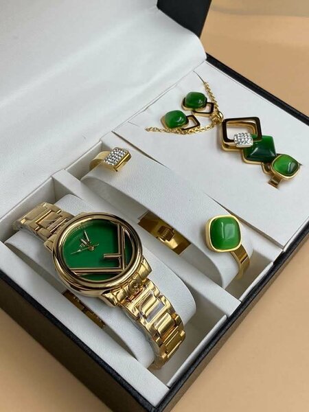 Ensemble Montre & Bijoux Élégant