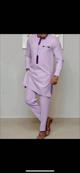 Boubou africain élégant homme