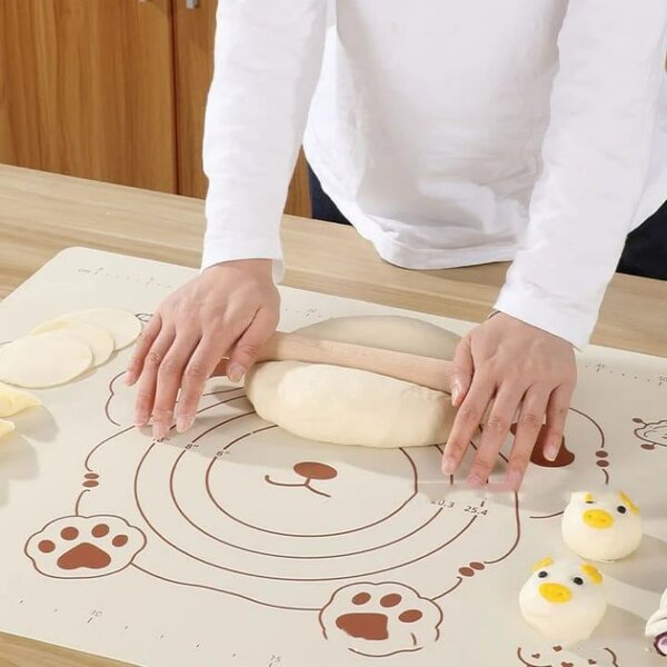 Tapis de cuisson en silicone antidérapant