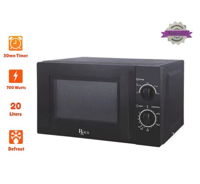 20L - Microwave Oven - RMW-20LMX7-B(B) - Black