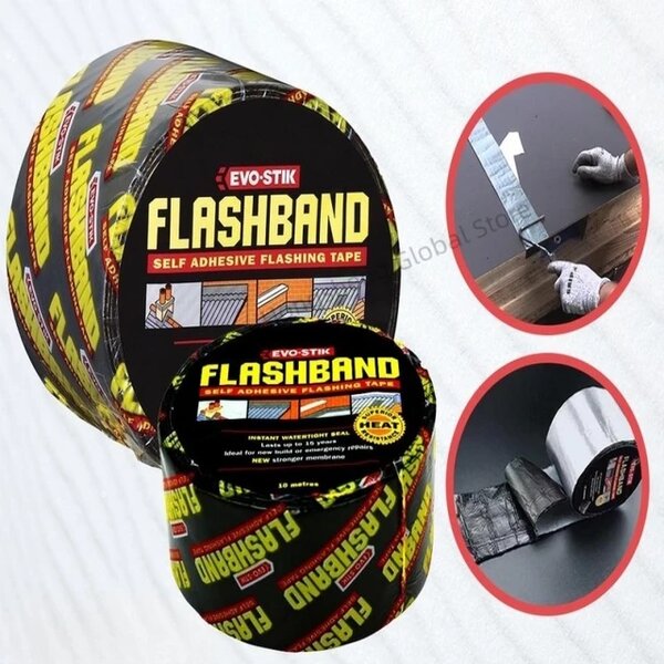 RUBAN ADHÉSIF ALUMINIUM ÉTANCHE - 𝟳.𝟱 𝗰𝗺 𝗫 𝟭𝟬 𝗺è𝘁𝗿