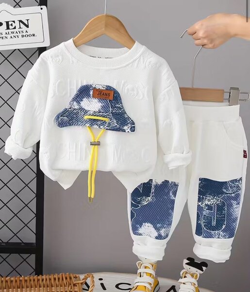 Ensemble blanc 1-2ans garçon