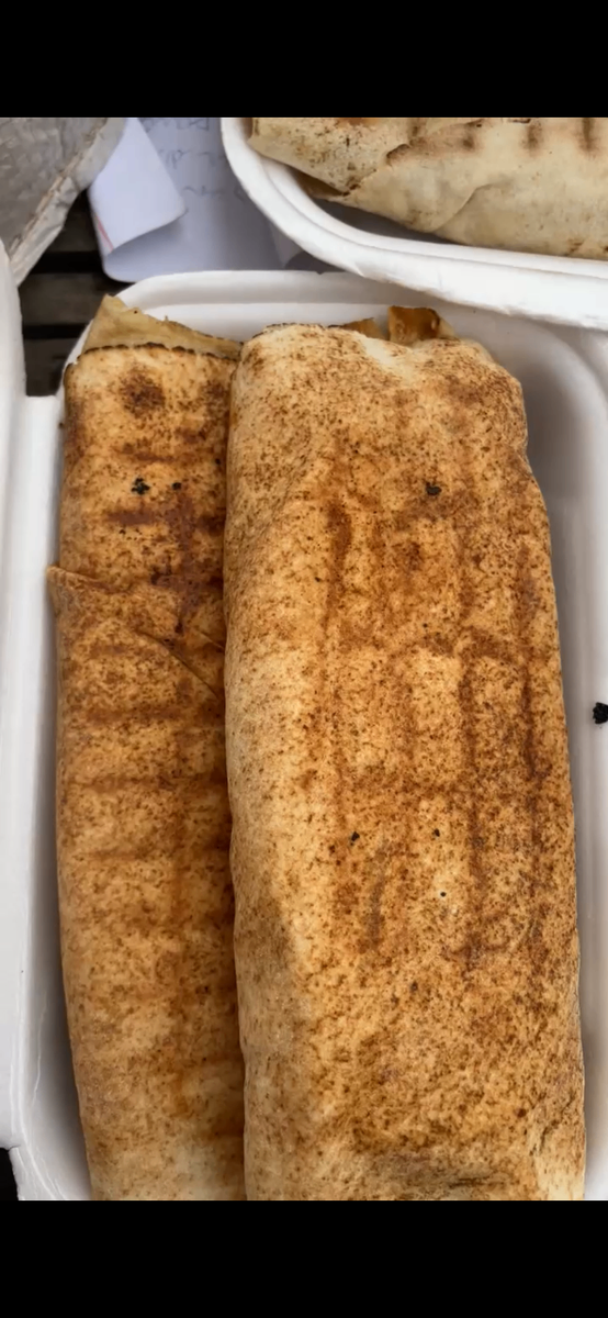 Panini au fromage et chawarma