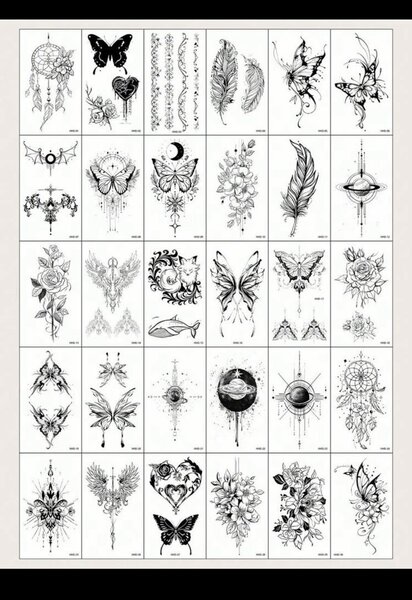 Tatouages Temporaires Élégants