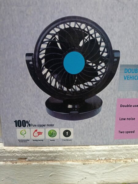 Ventilateur Véhicule Double Tête
