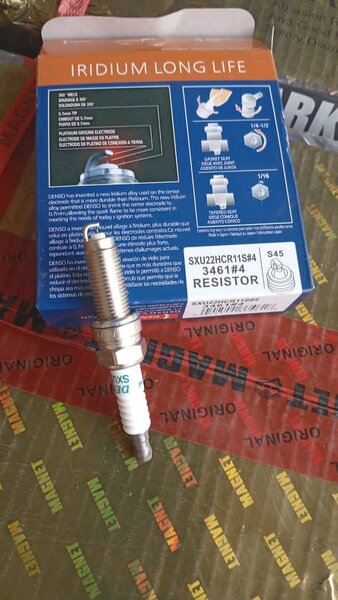 Denso Long life Iridium plugs