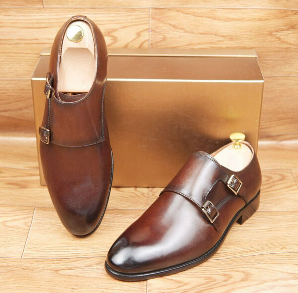 Chaussures de luxe en cuir pour hommes