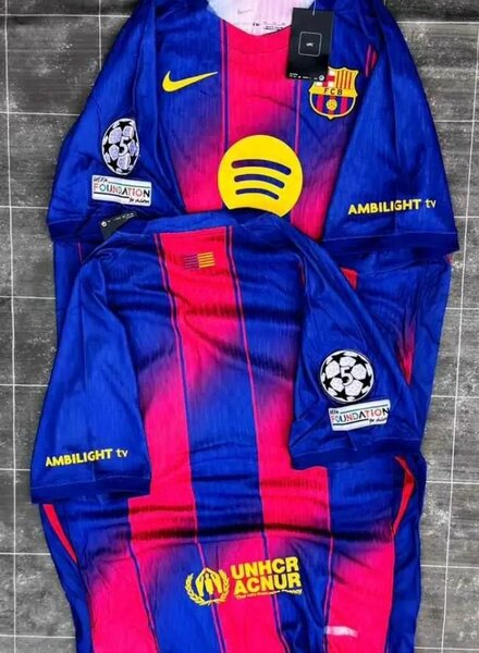 Maillot de foot Nike Barcelona Enfant personnalisé