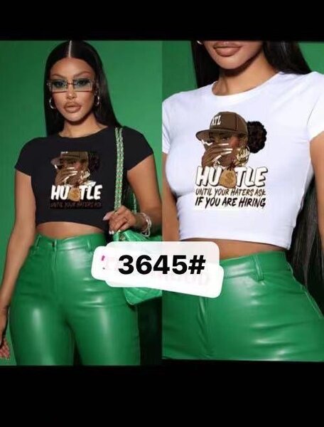 T-shirt "Hustle" ou "Barbie"