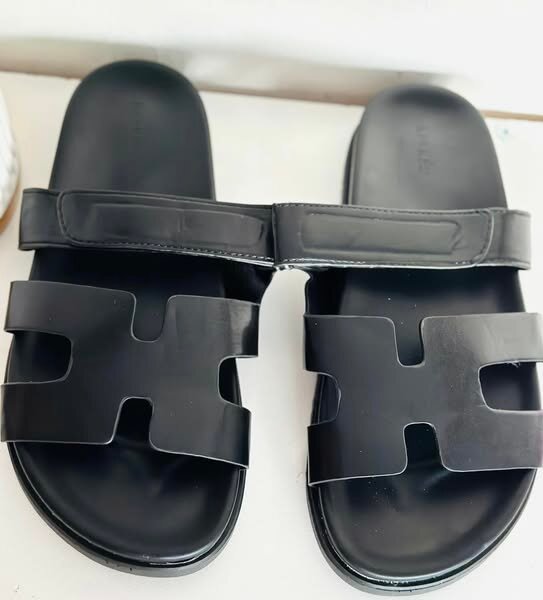 HERMES SLIDES black