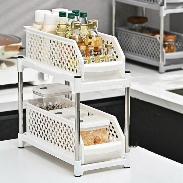 Étagère à Tiroirs Coulissants