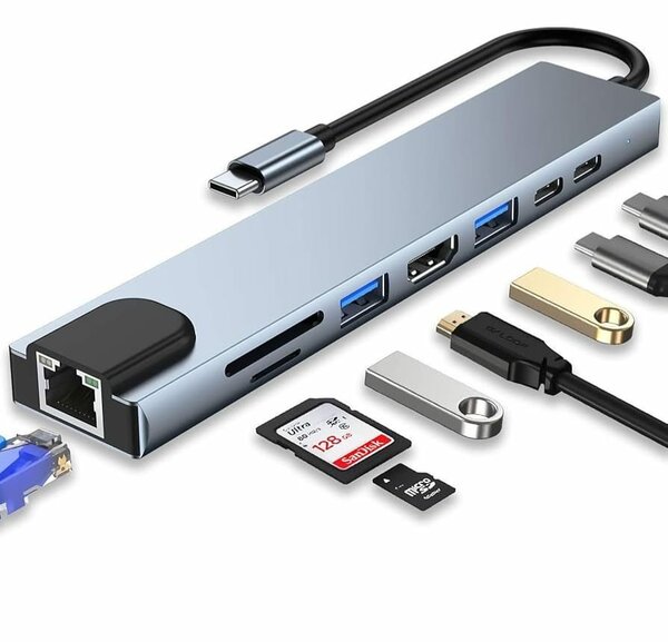USB-C Hub Multiport Adapter