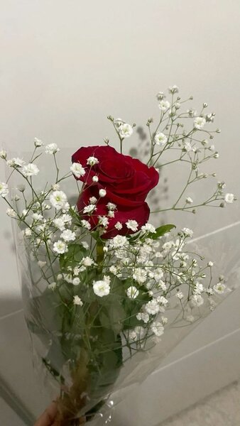 Bouquet de roses rouges