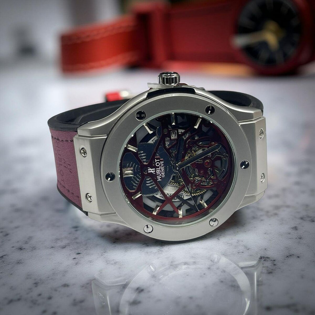 Montre Skeleton Luxe Homme