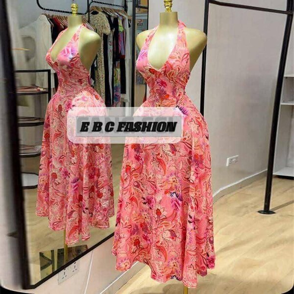 Robe florale d'été élégante