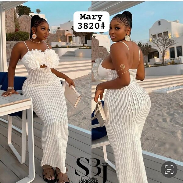 Robe Maxi Élégante en Dentelle