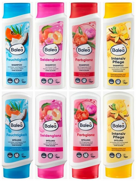 Pack Shampoos et Après-Shampoings Balea