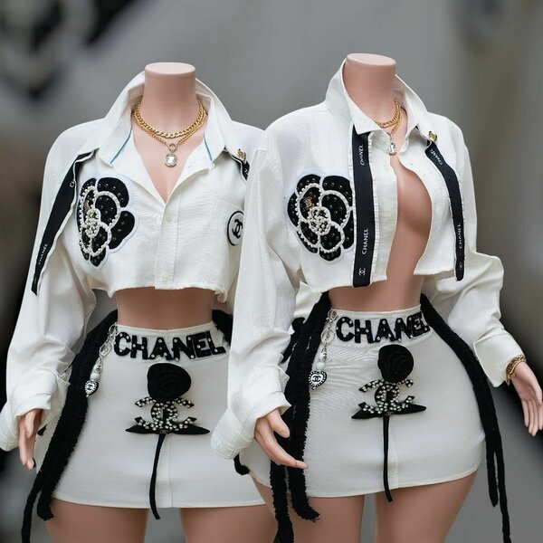 Ladies tops and down