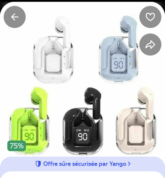 Écouteurs Bluetooth sans Fil