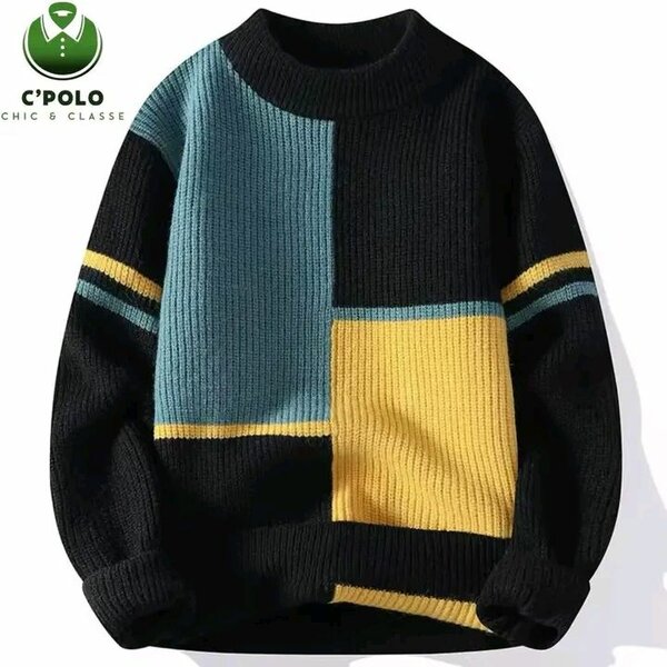 Pull C'POLO multicolore