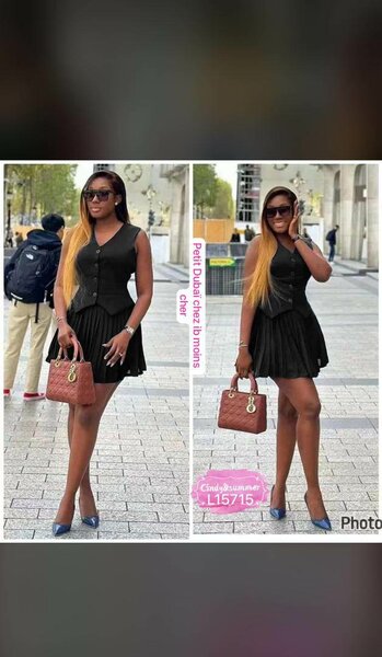 Chic ensemble caviar 3 couleurs disponibles