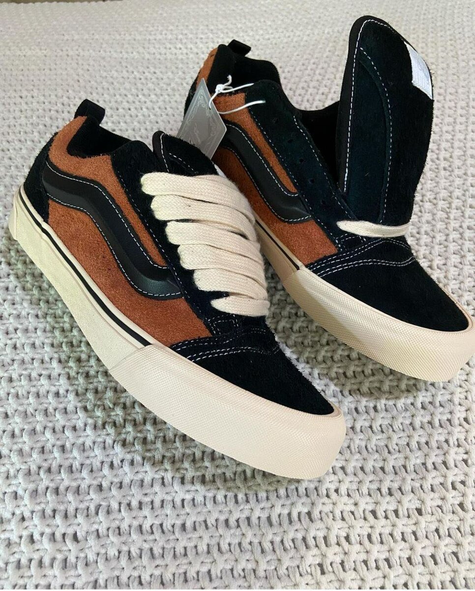 Vans Sneakers Noir et Orange