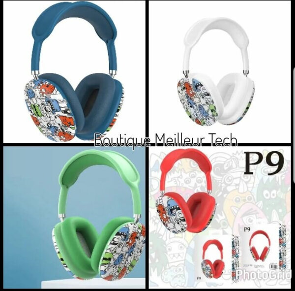 Colorful Wireless Headphones