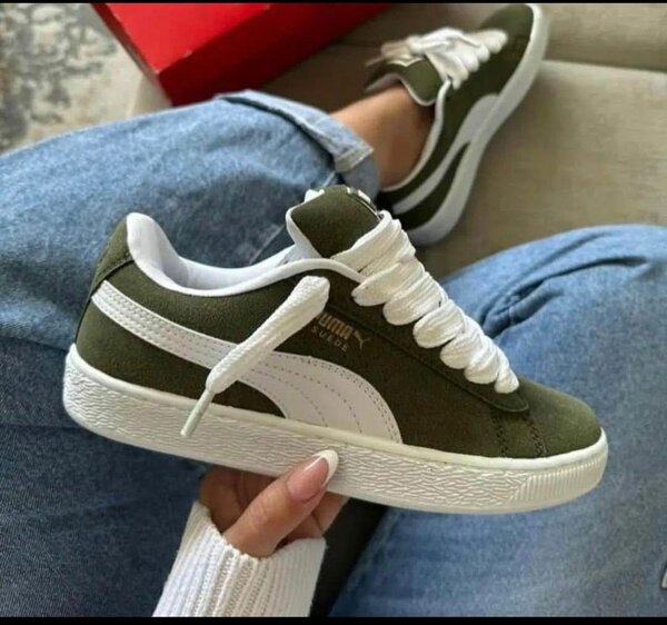 Baskets Vertes Confortables