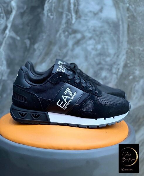 Chaussures Noires EA7 Homme