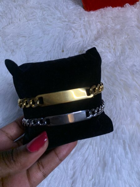 Bracelets en acier inoxydable