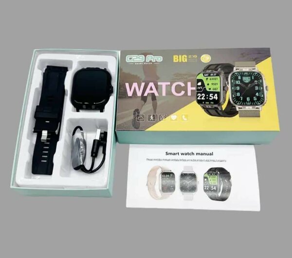 Montre intelligente connectée - 2 bracelets